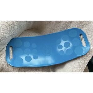 Blue simply fit balance board workout exercise
